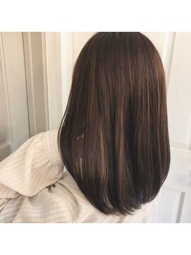 ロンドアベニール 北千住(Lond avenir) namie ピンクブラウン×ハイライトローライト