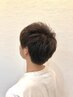 【男性カット＋シャンプードライ】　40分　￥4300