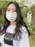 ロング×顔まわりカット