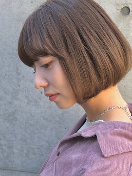 ロンドアベニール 北千住(Lond avenir) 【Lond avenir REI】横顔美人 丸み柔らかボブ