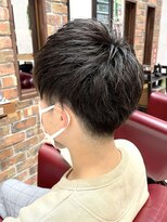 オレンジポップ 検見川浜南口店(ORANGE POP)&nbsp;［佐々木一幸］前下がりマッシュ×ツーブロック