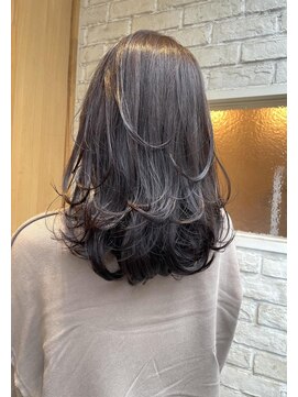 ニア 清澄白河(nir) 〈清澄白河 半個室〉レイヤーミディ/ラベンダーグレージュ