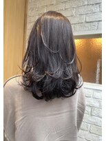 ニア 清澄白河(nir) 〈清澄白河 半個室〉レイヤーミディ/ラベンダーグレージュ