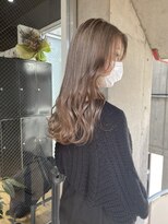 ヘルシースタイル　ショコラアッシュ　ふんわりカール　大人