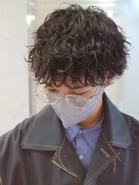 フィフス 原宿(fifth)&nbsp;波巻きツイストスパイラルパーマツーブロックマッシュコンマヘア