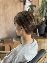 ヘアーインディーズ(HAIR...inD's) ミニボブ　ショート　ショートボブ