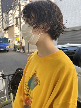 エフ ヘアーアンドリラクゼーション(F. hair & relaxation) 【F.】中崎町20代30代マッシュパーマ