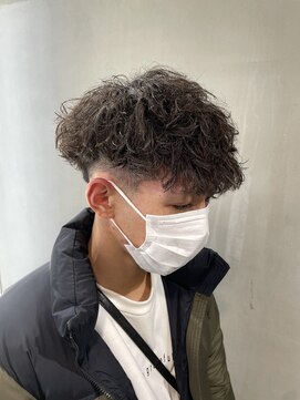 シェノン オム 梅田(CHAINON HOMME) MEN'S HAIR/束感ショート/コンマヘア/ツーブロックマッシュ
