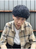無造作スパイラルパーママッシュ