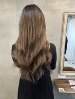 ルフレ 新宿本店1st(Reflet)&nbsp;プルエクステ/グレージュカラー