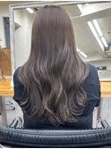 ブリーチなしダブルカラー×グレージュカラー