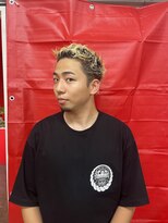 メリケンバーバーショップ トーキョー(MERICAN BARBERSHOP TYO) ダブルブリーチスパイキーベリーショート