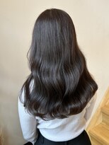 レリコ ニド(Relico-nid) 髪質改善10代20代韓国風顔まわりレイヤー艶髪透明感グレージュ