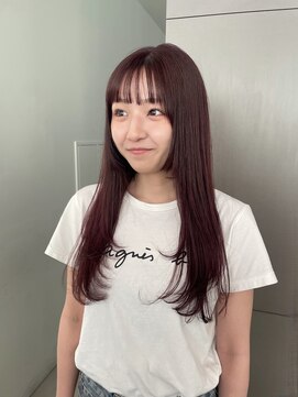 ローレンアオ(LOREN AO) ミルクティベージュオリーブダブルカラーラベンダー