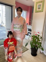 アロハ(Aloha)&nbsp;親子着付け