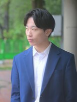 クロン 美容室(clon)&nbsp;ナチュラルセンターパート/ニュアンスパーマ