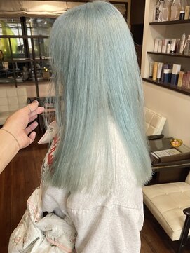 ダアッカ(da acca) クリームブルー