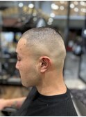 ボウズスキンフェード　<高円寺><理容室〉〈バーバー〉