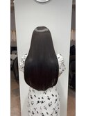 艶髪水素ストレートヘア