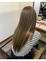 ガルボ ヘアー(garbo hair) プルエクステ 10代 20代 ベージュ エクステ 馴染ませエクステ