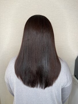 松本平太郎美容室 国立店 色艶ストレートレイヤー