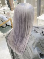 デイズ(days)&nbsp;ホワイトブロンド　グレージュカラーでも美髪　ケアハイブリーチ