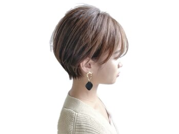 トランスパレントの写真/大人なショートヘアにするなら≪トランスパレント≫にお任せ！女性スタイリストならではのご提案を◎