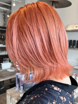 ミルシンク(1005mille cinq) ブリーチ/ハイトーン/オレンジカラー/ペールオレンジ