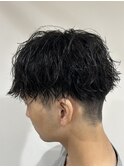 ベリーショート/ニュアンスパーマ/韓国マッシュ/松戸/men's