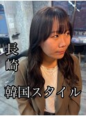 長崎　韓国/レイヤーカット/顔周り