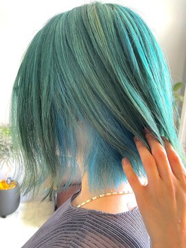 ムーンヘアー(moon hair) ボブ(推しカラー)