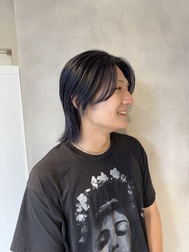 エイト ヘアサロン 渋谷本店(EIGHT) ブルーブラックカラー