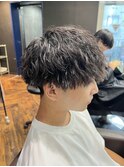 【SKILL】メンズ/ブリーチ/眉毛/パーマ/縦落ちパーマ
