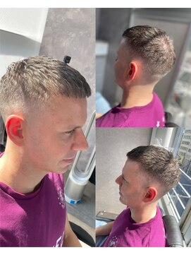 メグロバーバーショップロッポンギ 目黒六(MEGURO BARBER SHOP 6PPONGI) クロップフェード