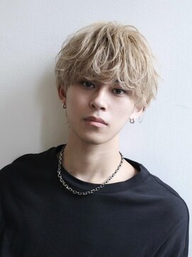 ネクスト 渋谷(NEXT) MEN’S HAIR/ブルーブラック/フェザーパーマ/渋谷ア