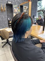 ラウル(Laulu)&nbsp;ミディアムヘア/デザインカラー/フェイスフレーミング/佐倉