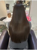 saraju イシヅ　オリーブグレージュ☆ブリーチなしのWカラー