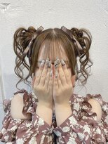 カリーノ 表参道(CARINO)&nbsp;ツイン団子☆フーリーヘア