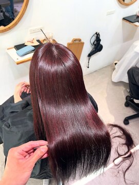 ゴカンムード(Gokan mood) 髪質改善縮毛矯正ハイライトダブルカラーショートカット30代40代