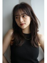 エインアンリー 明治神宮前(AIN.ANLY.)&nbsp;ロングレイヤー、毛先パーマ、ゆるめパーマ、レイヤースタイル