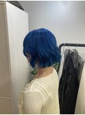 ボブ、ブルー