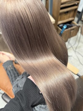 リンクミリ(Link mili) 【ミルクティーグレージュ】髪質改善/韓国ヘア/レイヤーカット