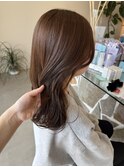 #ナチュラルブラウンカラー