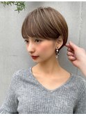 髪質改善/大人ガーリー/似合わせカット/ショートボブ/前髪/仙台