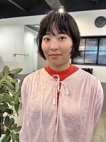 ドッグスター(dog star)&nbsp;ボブパーマニュアンスパーマくせ毛風パーマ登戸向ヶ丘遊園