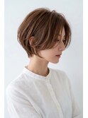 30代40代【大人可愛い】小顔効果◎耳掛けマッシュショートボブ
