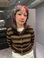 ロテサカエ(Lote.Sakae)&nbsp;着物ヘア/大人ガーリー/ダークアッシュ/似合わせカット/栄