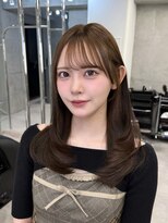 セラン 表参道(Celan)&nbsp;縮毛矯正/髪質改善/前髪縮毛矯正/ミディアムレイヤー/20代