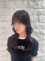 アース 藤沢店(HAIR&MAKE EARTH)&nbsp;【韓国レイヤー×コテ巻きパーマ】藤沢/コテ巻きパーマ