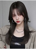韓国ロングウェーブ × ダークモカ